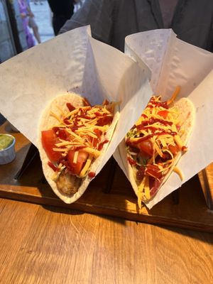 Cauliflower tacos   at VegeDub in Dubrovnik