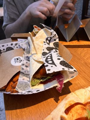 Gyros  at VegeDub in Dubrovnik