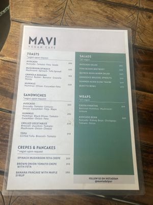   at Mavi Cafe in Udaipur