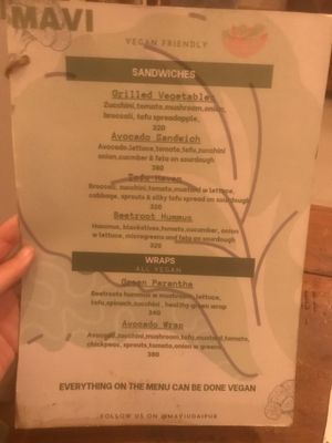   at Mavi Cafe in Udaipur