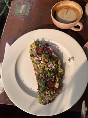 Breakfast  at Mavi Cafe in Udaipur