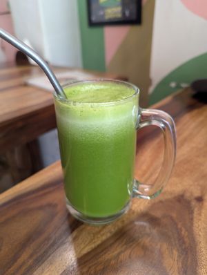 Juice at Mavi Cafe in Udaipur