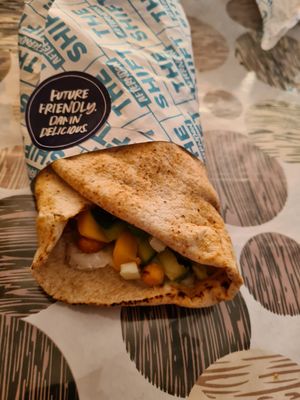 The Thai flatbread at The Shift  in Den Bosch