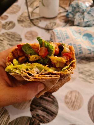 The Mexican flatbread at The Shift  in Den Bosch