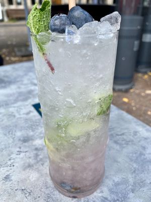 Blueberry NOjito at De Beren in Dordrecht