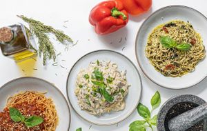 Our options at Pasta Al Vegan - Cloud Kitchen in Lisbon