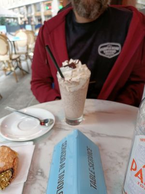 Milkshake at Cioccolatitaliani in Milan