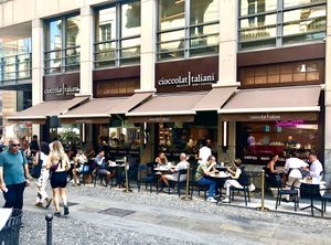 The venue  at Cioccolatitaliani in Milan