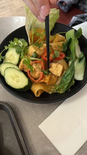 biang biang noodles tofu  at Levi in Munich