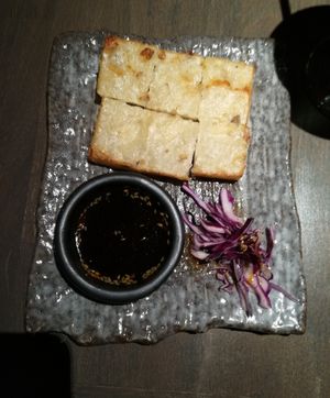 Radish cake (salty) at Citta Vegan Izakaya in Hamburg