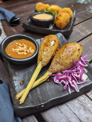 Jackfruit sticks at Citta Vegan Izakaya in Hamburg