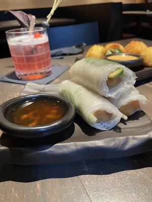 Rice noodle rolls   at Citta Vegan Izakaya in Hamburg