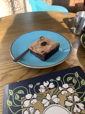 Gf mocha brownie   at Prosper in Ely