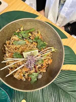 Nasi goreng  at TROPICOOL in Madrid