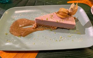 TARTA DE "QUESO" Y AÇAI  at TROPICOOL in Madrid