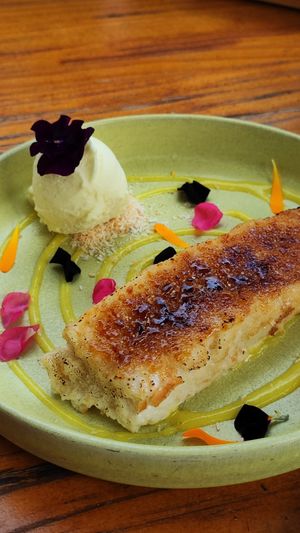 Torrija tropical at TROPICOOL in Madrid