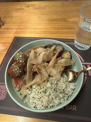 Canda (vegan Kanda, a Central African Republic dish)   at TROPICOOL in Madrid