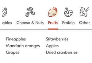 Fruit Options  at Salata in Charlotte