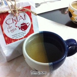 Organic Chai Tea at Feria Verde de Ciudad Colon in San Jose