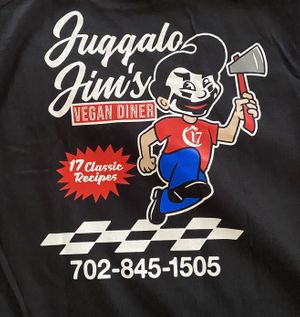 Promoting veganism   at Ouija Macc - Psychopathic Records in Farmington Hills