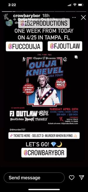   at Ouija Macc - Psychopathic Records in Farmington Hills