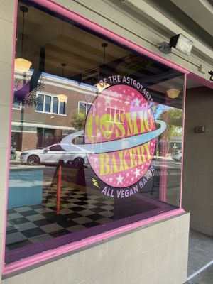 Yay! All Vegan Bakery (Kindly Note Not Gluten-Free)  at Cosmic Bakery  in Upland