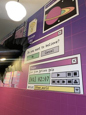 Outta this World Decor - Super Adorbs 😍   at Cosmic Bakery  in Upland