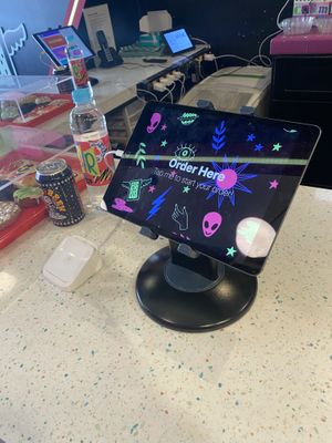 Ordering Station (Cashless)  at Cosmic Bakery  in Upland