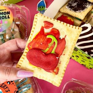 Cherry Invasion Astrotart  at Cosmic Bakery  in Upland