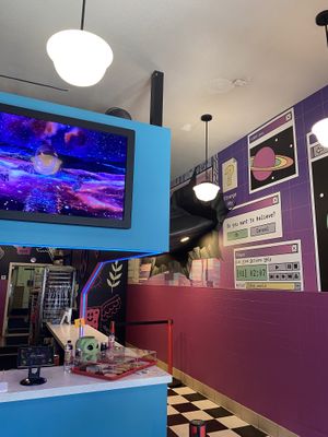 Cosmic theme  at Cosmic Bakery  in Upland