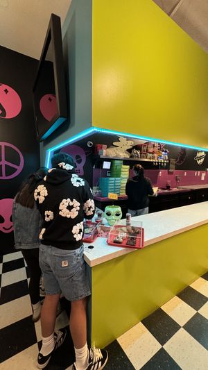 Ordering spot  at Cosmic Bakery  in Upland