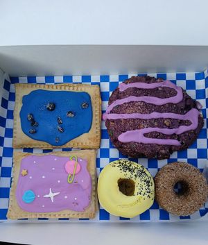 Amazing assortment at Cosmic Bakery  in Upland