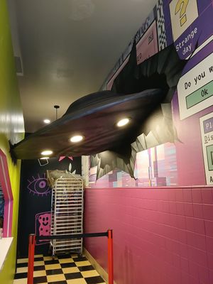 UFO at Cosmic Bakery  in Upland