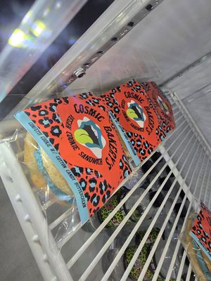 Cosmic Bakery goods sold next door at Rad Coffee at Cosmic Bakery  in Upland