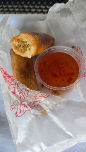 Summer Rolls 🤤 at Lotus Thai Cuisine in Athens