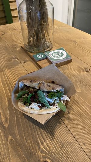 Leckeres Falafel Sandwich   at Rashcook Falafel in Frankfurt