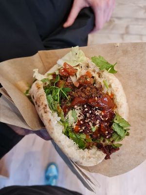   at Rashcook Falafel in Frankfurt