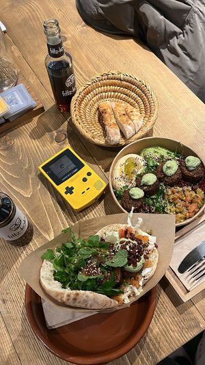   at Rashcook Falafel in Frankfurt