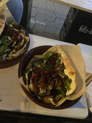   at Rashcook Falafel in Frankfurt