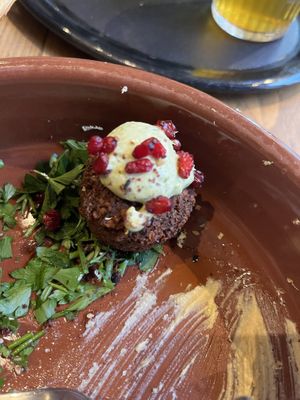   at Rashcook Falafel in Frankfurt