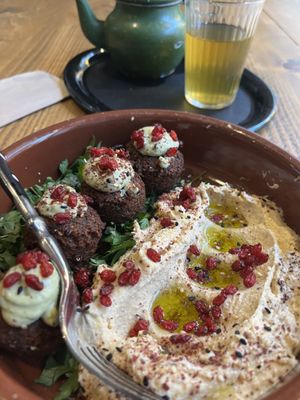   at Rashcook Falafel in Frankfurt