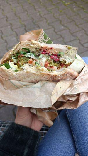 at Rashcook Falafel in Frankfurt