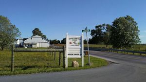Entrance from Miller Ln. at Miller's Natural Foods in Bird In Hand