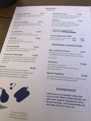 Breakfast   at Emmi's Kitchen - Schwabing in Munich