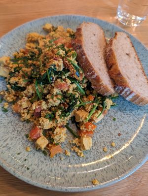 tofu scramble at Emmi's Kitchen - Schwabing in Munich