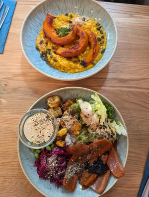 pumpkin risotto & bowl at Emmi's Kitchen - Schwabing in Munich