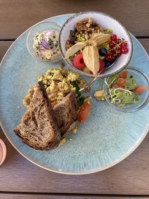 The Emmi, loved the tofu scramble.  at Emmi's Kitchen - Schwabing in Munich