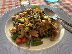 Pad kee mao   at Spring Rolls Lanta in Koh Lanta