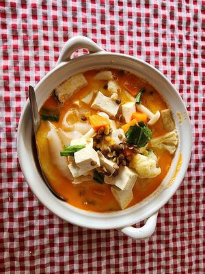 Tom yam 1/5 at Spring Rolls Lanta in Koh Lanta