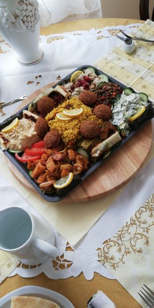 Vegetarische Platte at Levantine Taste in Salzburg
